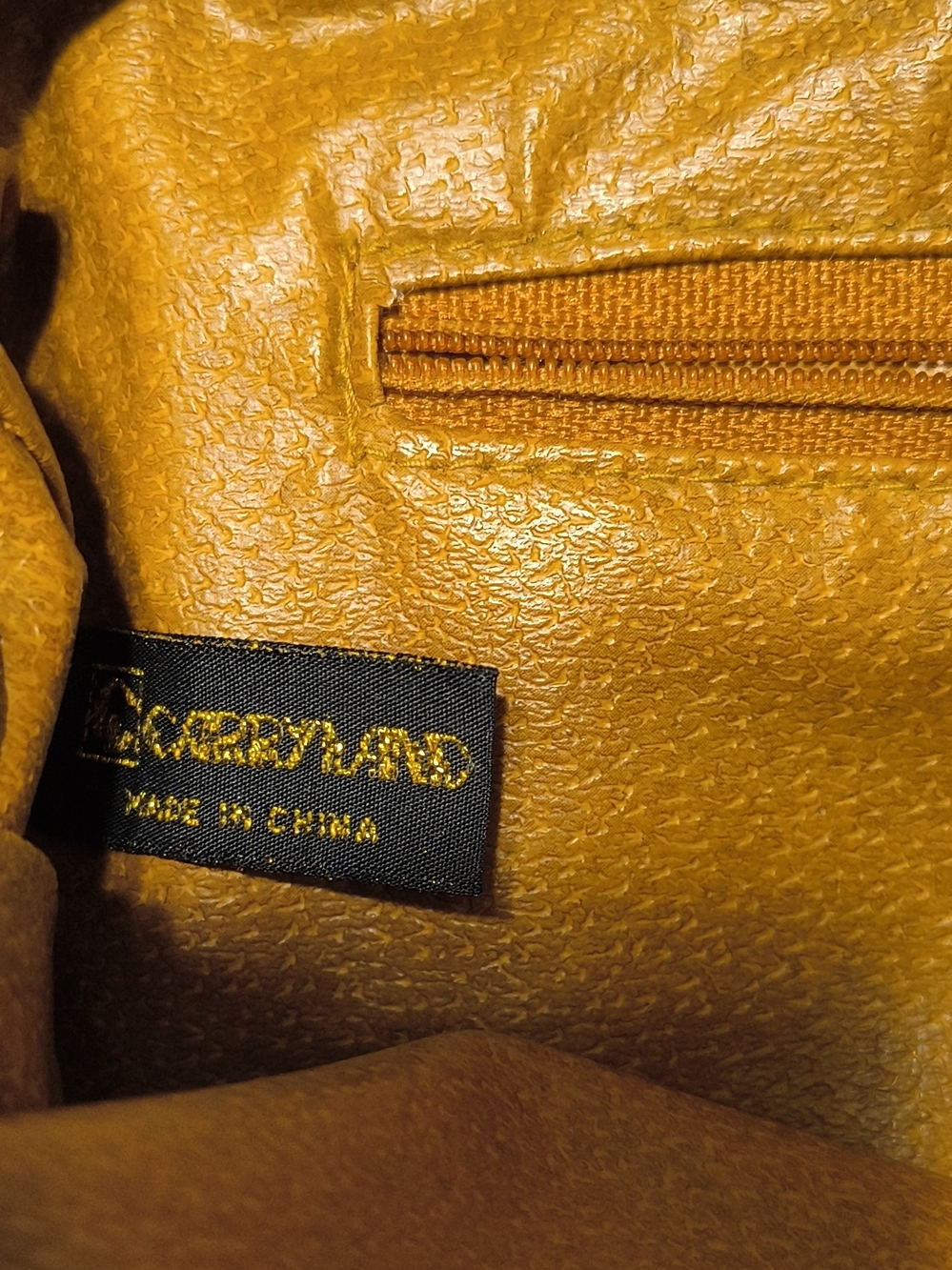 Cordovan Textured Mustard Yellow Tote Bag